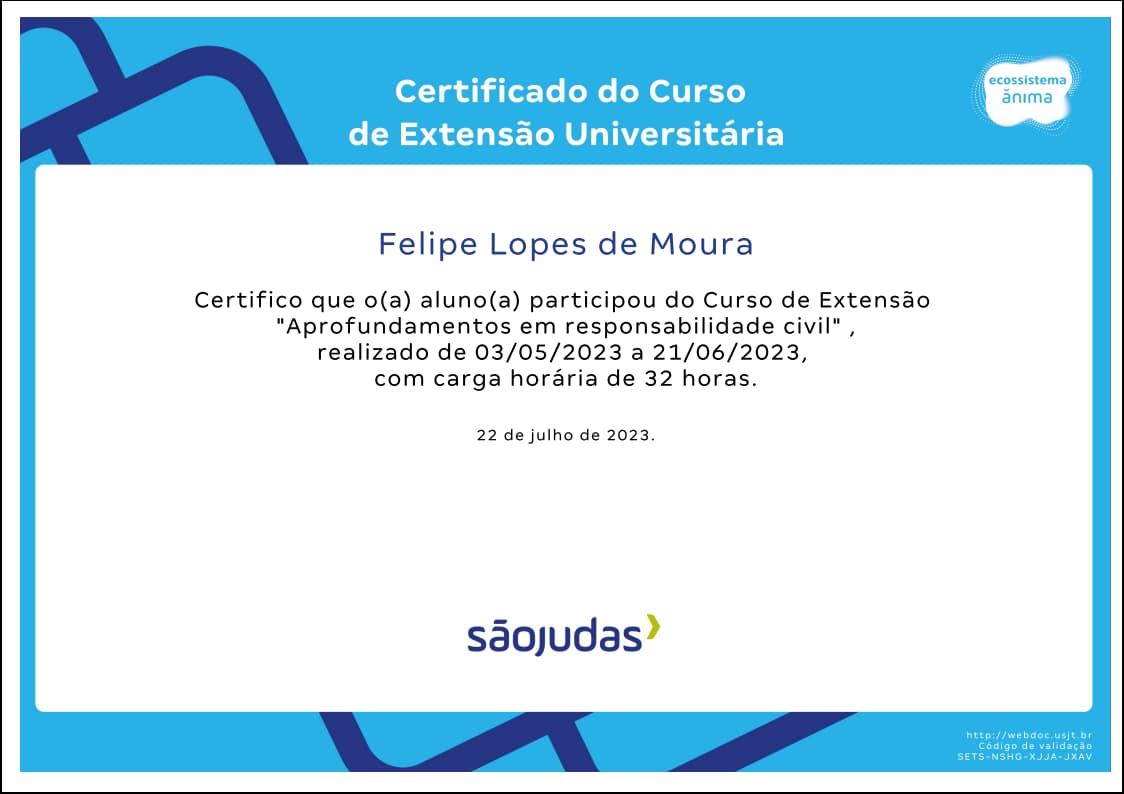 Aprofundamentos em responsabilidade civil