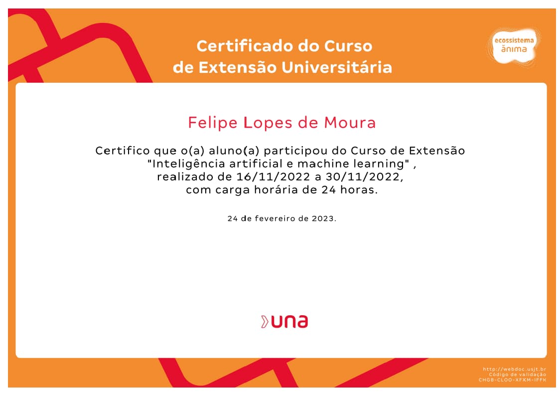 Inteligência Artificial e Machine Learning