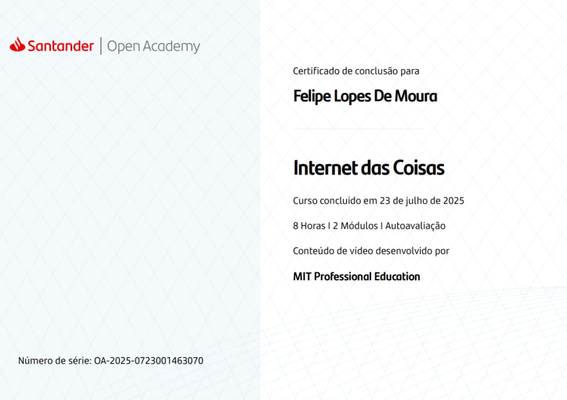 Internet das Coisas (IoT)