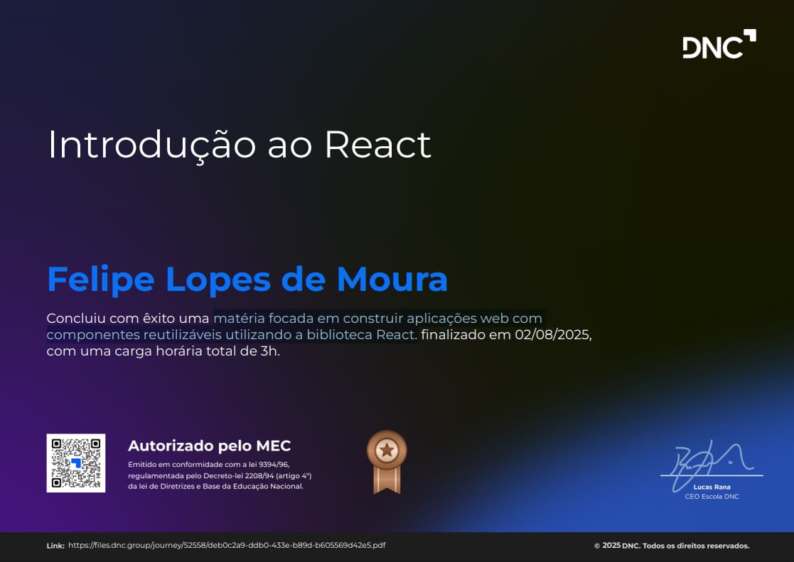Introdução ao React